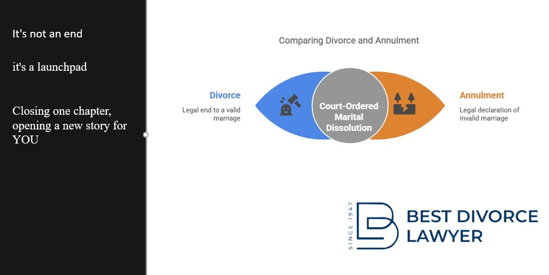 Divorce and Annulment, Choose the appropriate legal process for dissolving a marriage