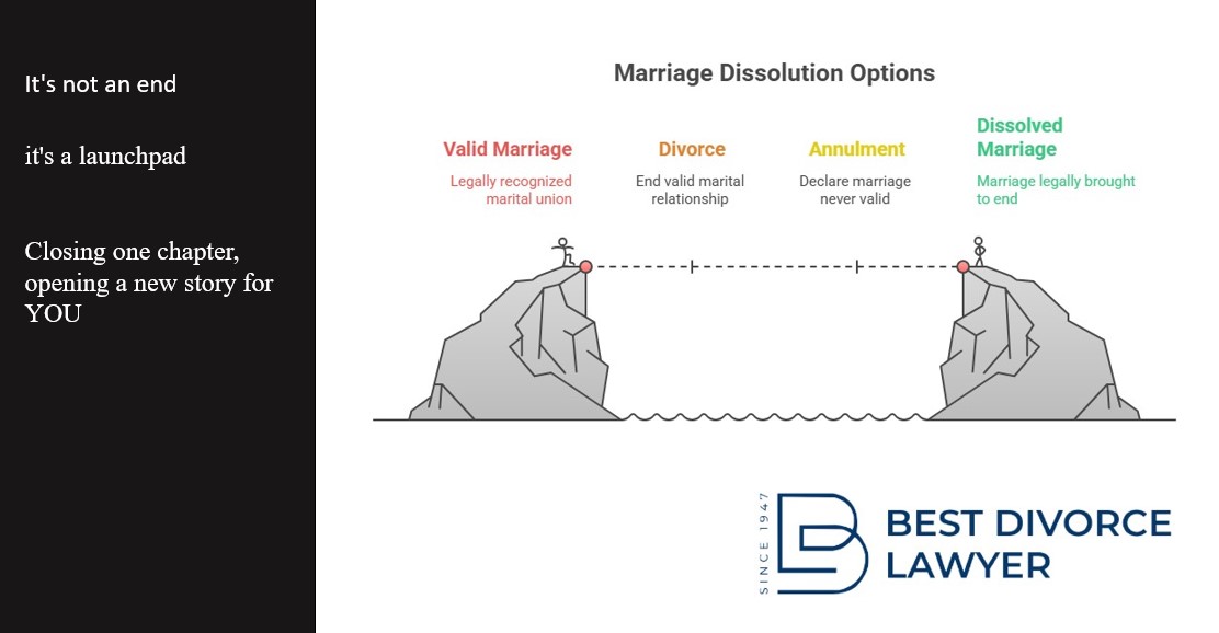 Divorce and Annulment, Choose the appropriate legal process for dissolving a marriage.